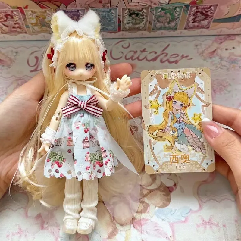 Фото Оригинальная коллекционная фигурка Inedible Doll серии Stillwind Myth, масштаб 1/12, BJD, в слепой коробке, милая кукла, настольное украшение, модель, коллекционная игрушка, подарок №4