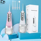 Ирригатор полости рта портативный, 350 мл, 3 режима, 5 насадок