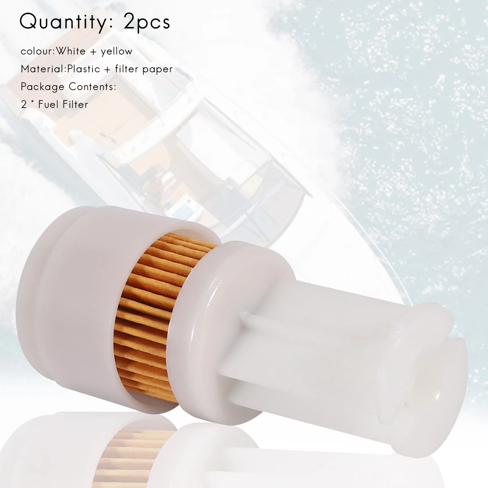 Для Yamaha F150 F200 F225 SX250 Элементы топливного фильтра 65L-24563-00-00 881540