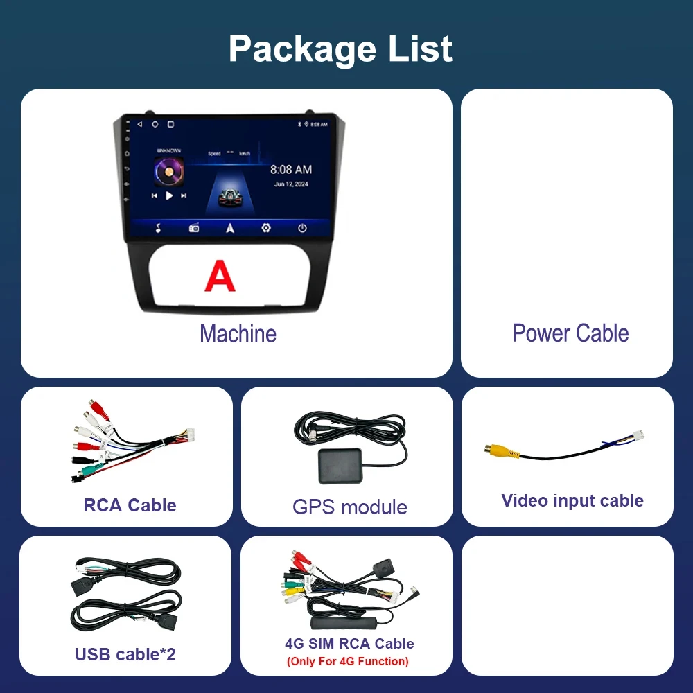 Автомагнитола Android 16 для Nissan Teana Altima 2008-2012 с Carplay, GPS, мультимедиа, видеоплеером, DSP, стерео, WiFi, 4G, 2 DIN (art.: 3920d7ff5c8f2) - 3920d7ff5c8f2
