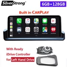 6 ГБ 128 ГБ Android 10 HD IPS Автомобильный GPS для BMW E90 E91 E92 E93 3 серии Радио Навигация без DVD плеера 2 DIN idrive CARPLAY