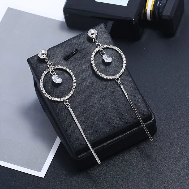Delysia King   exquisite large earrings, women's trendy collocation, new popular earrings