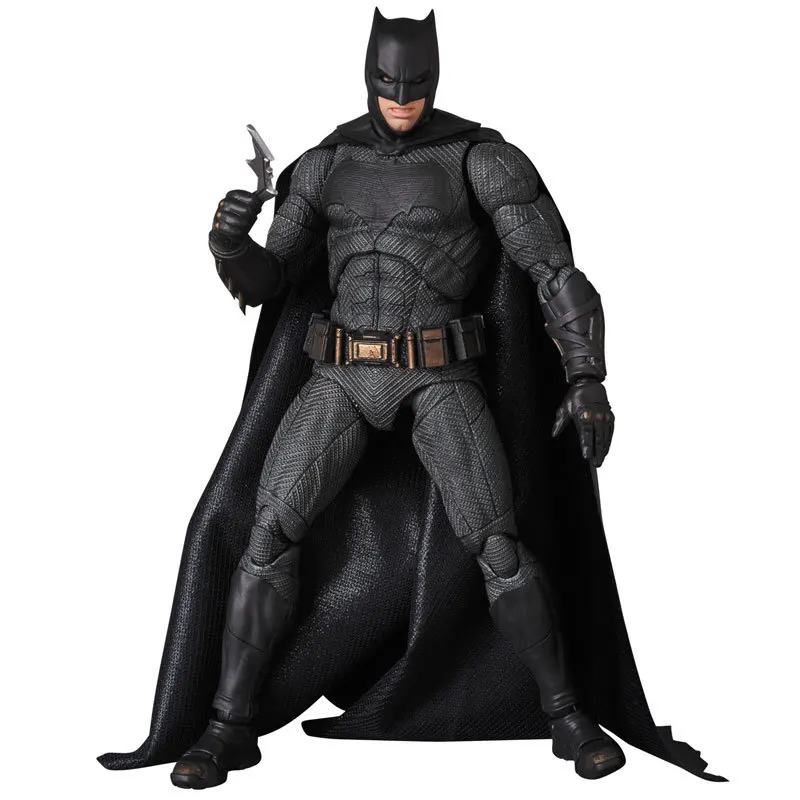 Фото Фигурка Бэтмена Брюс Уэйн Mafex 056, подвижная фигурка Бэтмена NECA, аниме-модель, подарок на день рождения для фанатов №1
