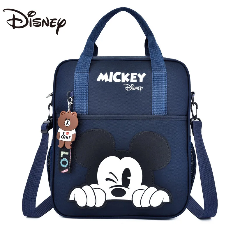 Новая школьная сумка Disney для учеников начальной и средней школы, сумка для учеников Микки Мауса, сумка для репетиров, многофункциональная с...