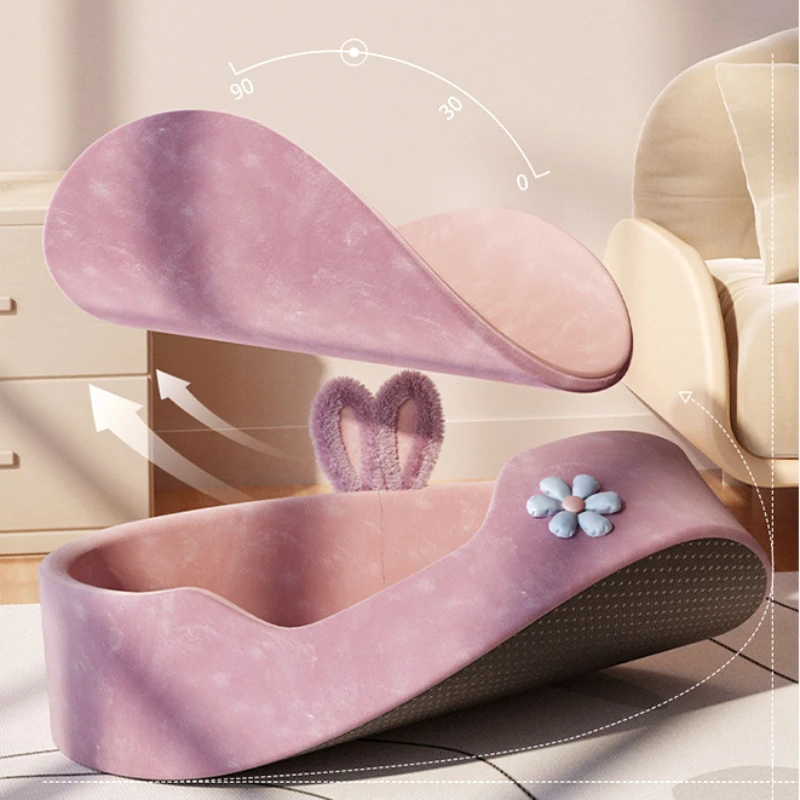 Моющаяся бархатная кровать для домашних животных Конура собак Большой Диван