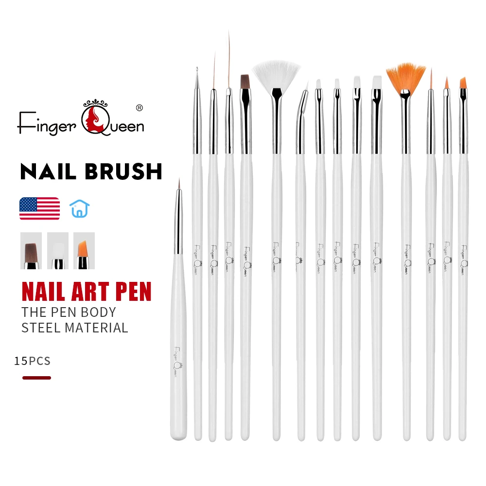 

Новинка 2022 года, многофункциональная Кисть для ногтей, дизайн кончиков, рисование, резьба, точечная ручка для ногтей, моделирование, плоский...