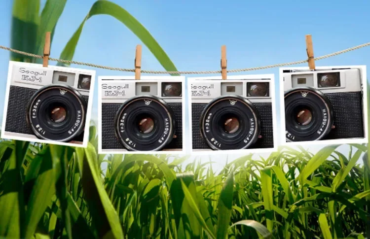 Пленочная камера Seagull S3 Huqiu 135 с боковой осью Huazhong Huaxia старая для студенческой