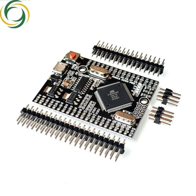 

Встроенный чип MEGA 2560 PRO CH340G/Φ с штыревыми разъемами, совместимый с Arduino Mega 2560