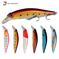 jotimann new minnow spinning fake bait eyes 3d fishing lures with hooks 11cm14g wobblers crankbaits fishing swimbait tackle