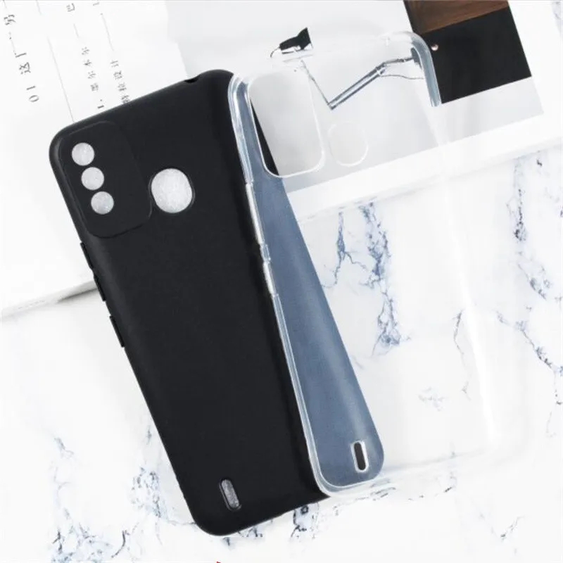 Мягкий силиконовый чехол из ТПУ для телефона ITEL P37 матовый тонкий защитный с