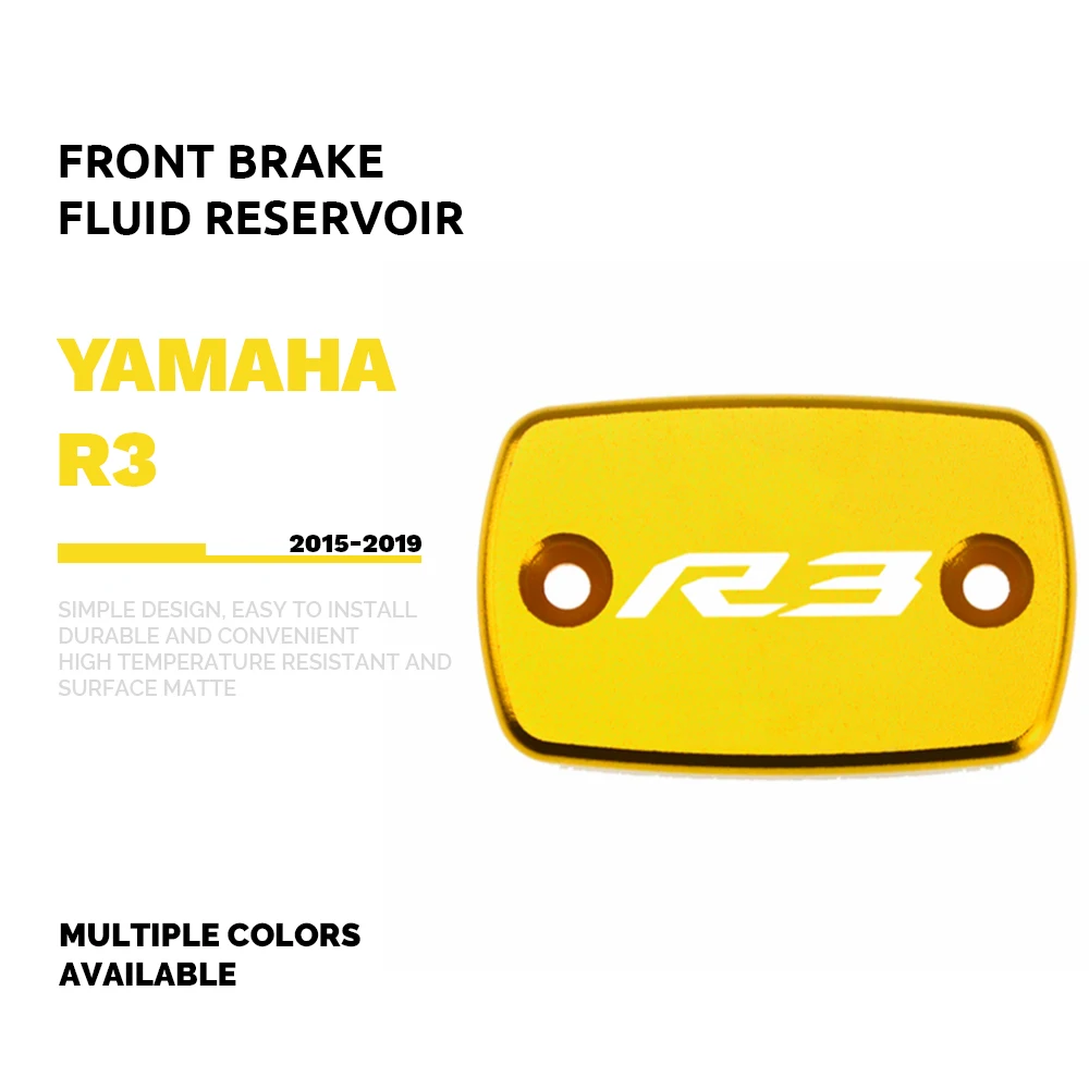 

Бесплатная доставка Для YAMAHA YZF R3 2015-2019 аксессуары для мотоциклов Крышка для бака тормозной жидкости мотоцикла
