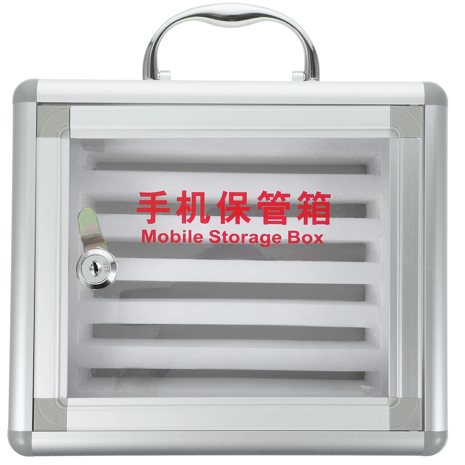 

Locker Box Phone Locking Box Safety Phone Box Sturdy Phone Case with Handle