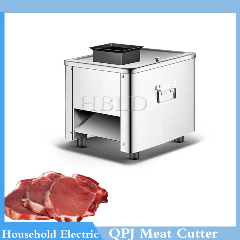 Настольный мясорубка из нержавеющей стали полностью автоматический