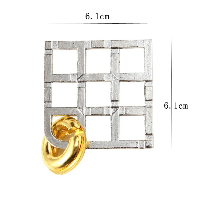 Лабиринт-головоломка Tian Zi Lock Металлический Чайник