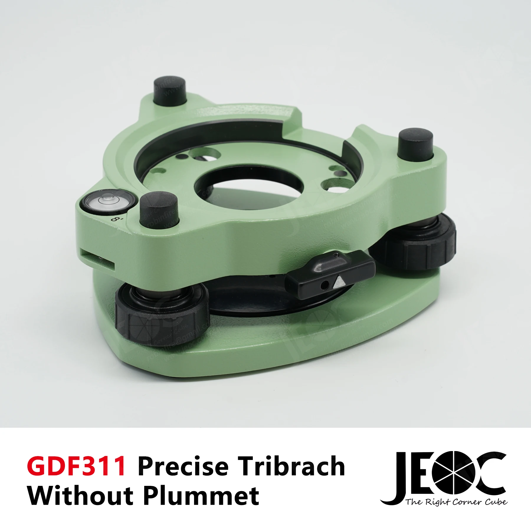 JEOC GDF311 High Accurate Tribrach for Leica Geosystems, Without Optical Plummet