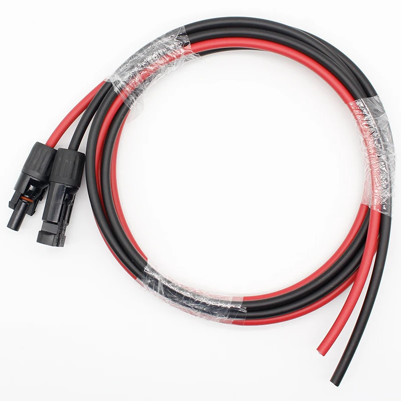 

1 пара, внешний соединитель для кабеля 10/11/13 AWG, черный + красный