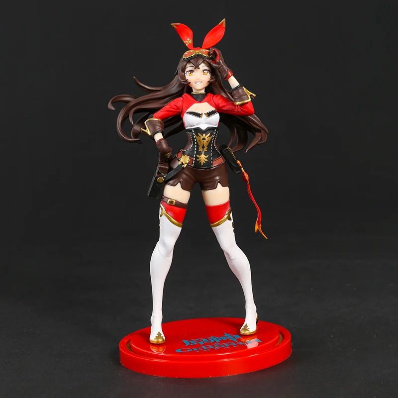 

ПВХ фигурка Genshin Impact из янтарного ПВХ, коллекционная игрушечная кукла