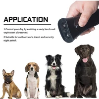 ultrasonic anti dog barking pet trainer led light gentle chaser petgentle sonic stop barking control tool dog repellent trainer