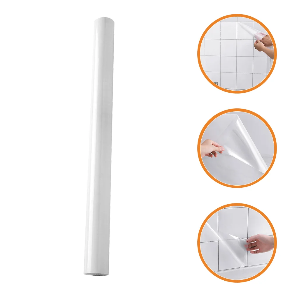 

1 Roll Sticker Backsplash Protector Oil-proof Wallpaper Backsplash Wallpaper For Kitchen Bedroom Wall