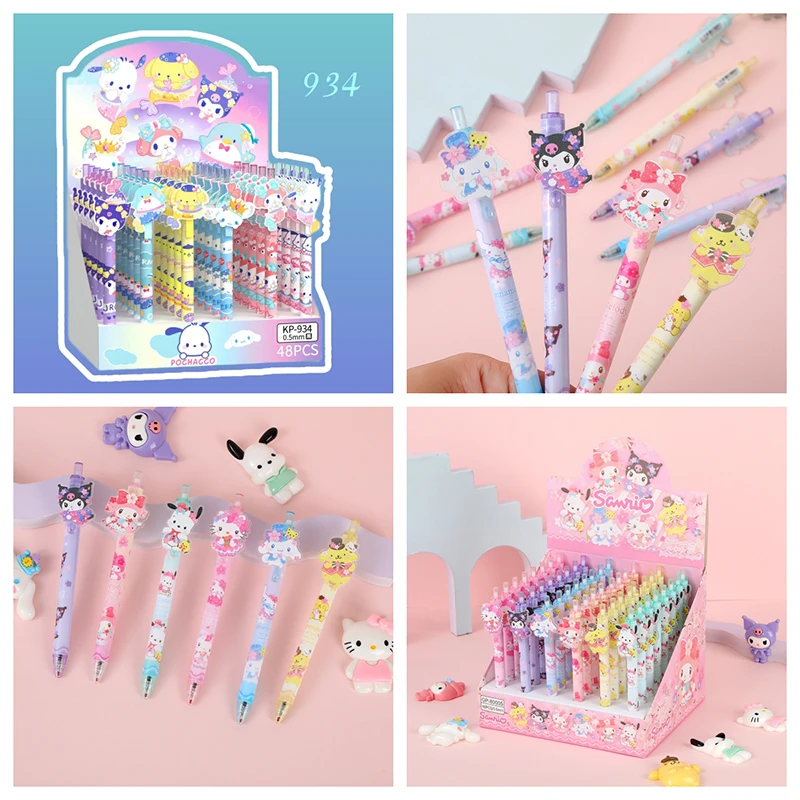 

Новинка Sanrio пластырь с накладками нейтральная ручка с высоким уровнем внешнего вида Симпатичные Школьные и офисные канцелярские принадлежности для студентов Рождественский подарок приз