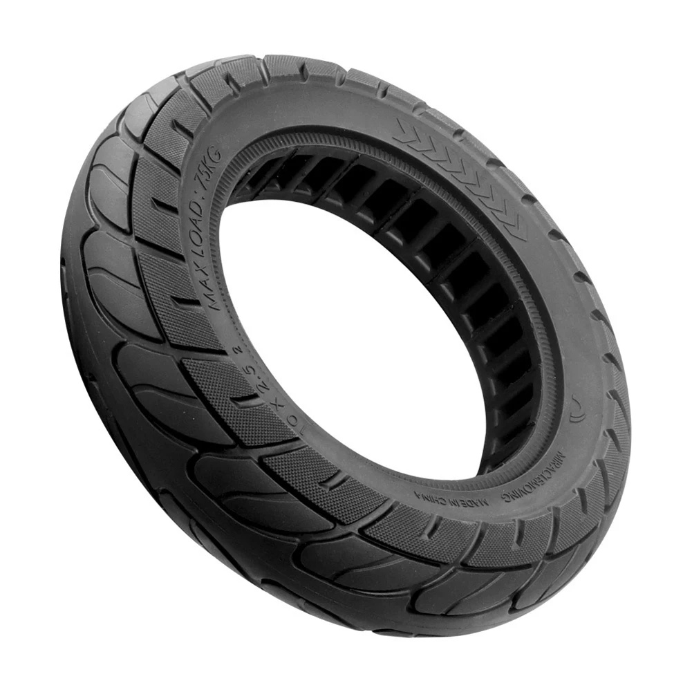 

10 Inch 10x2.50 Solid Tire 60/70-6.5 For Ninebot Max G30 E- Scooter 23*6cm Electric Scooter DIY Retrofit Replacement Parts