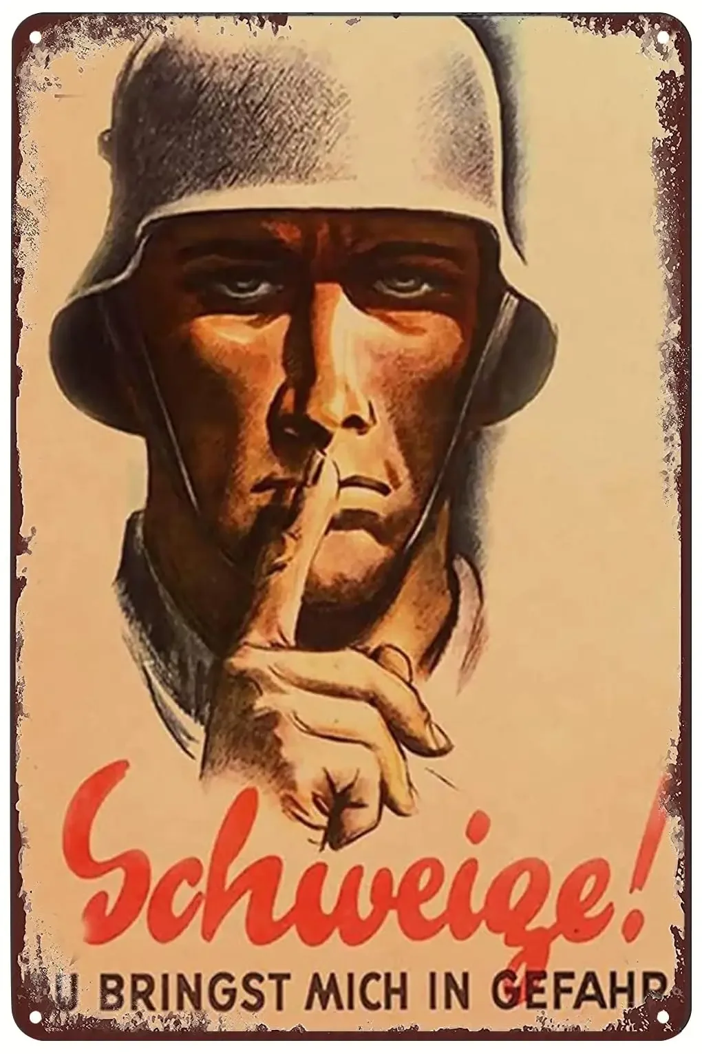 

Металлическая вывеска Вторая мировая война Германия