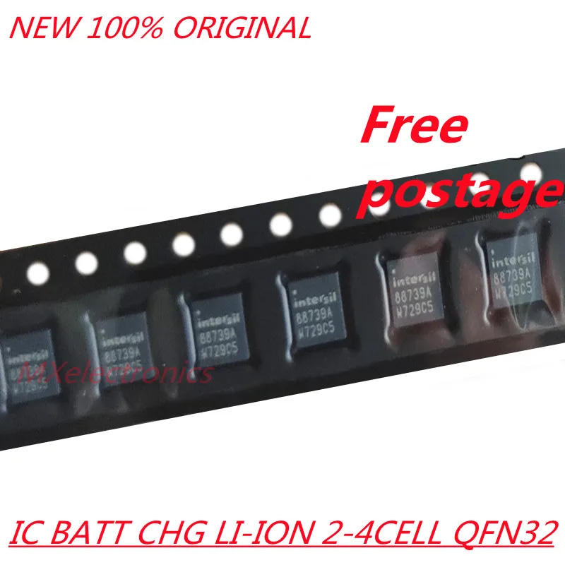 

5pcs/lot 100% New 88739a Isl88739a Isl88739ahrz 88739b Isl88739b Isl88739bhrz Qfn-32 Chipset Batt Chg Li-ion 2-4cell Ic Chipset