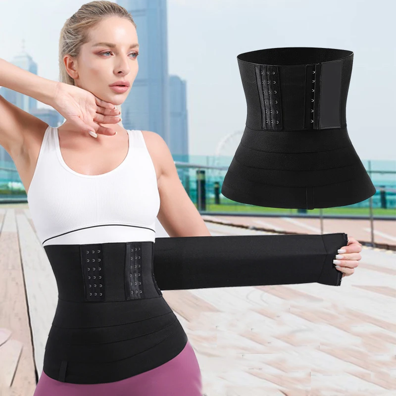 ZK30 New Adjustable Breasted Belt Yoga Fitness Abdominal Belt Ladies Segmented Sports Restraint Belt