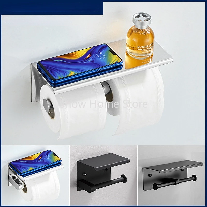 

Toilet Roll Holder Hotel Household Toilet Holder Mobile Phone Shelving