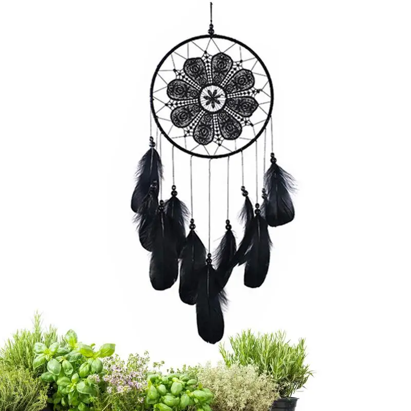 

Indian Style Dreamcatcher Handmade Wind Chimes Hanging Pendant Dream Catcher Home Wall Art Hangings Decorations