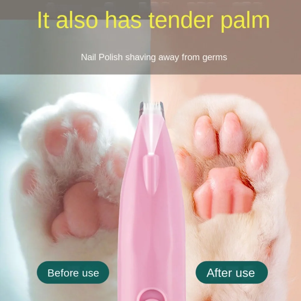 

Clipper Hair Dog Ear Trimmer Clippers Hair Low-noise Grooming Shaving Light Dog Machine Pet Trimming Electric Dog Foot