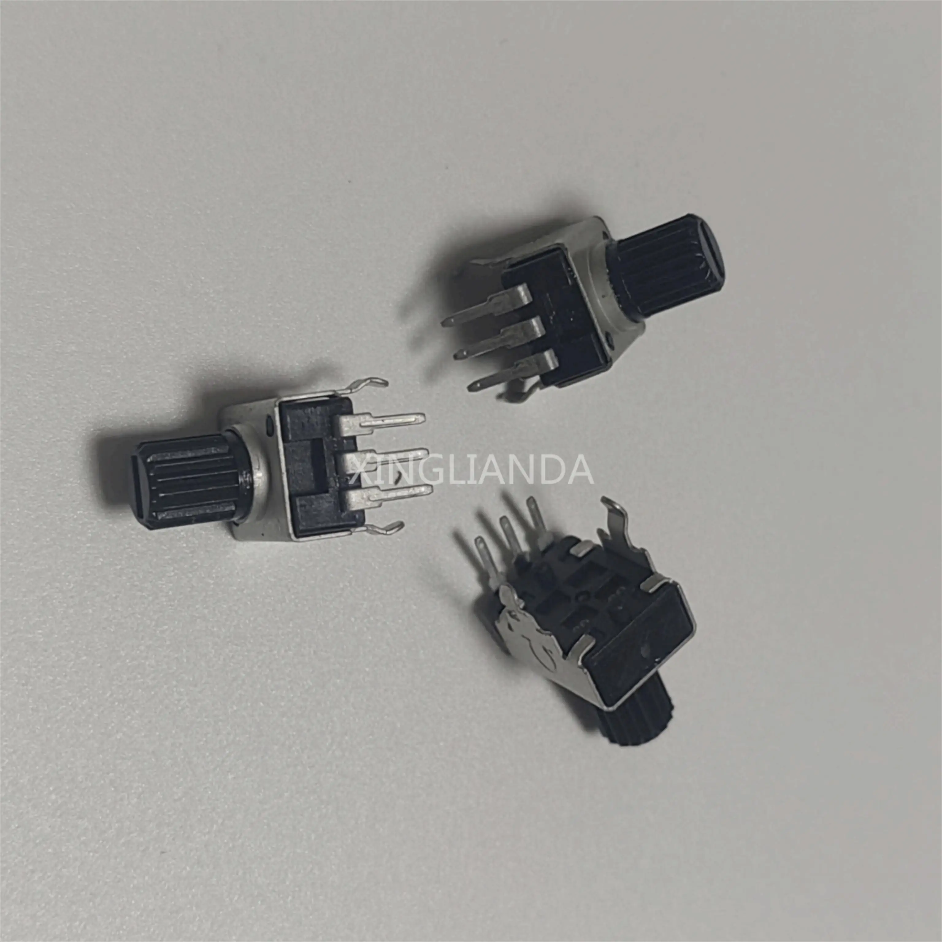 20 шт. RV09 вертикальный вал 7 5 мм 5k 10k 20k 50k 100k регулируемый резисторуплотняющий