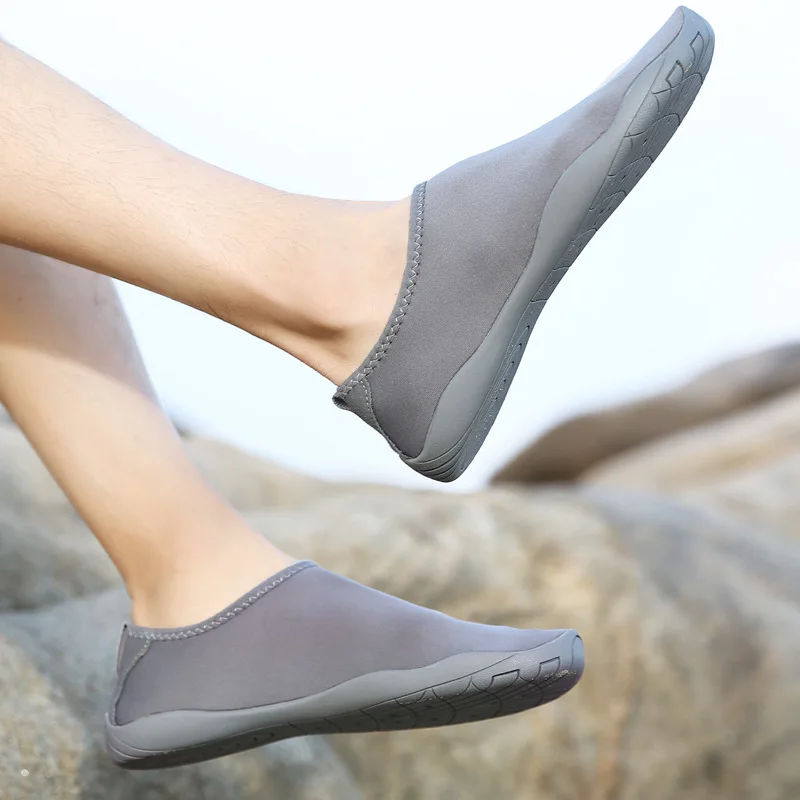 Летняя пляжная обувь для улицы мужские и женские туфли ныряния с мягкой подошвой