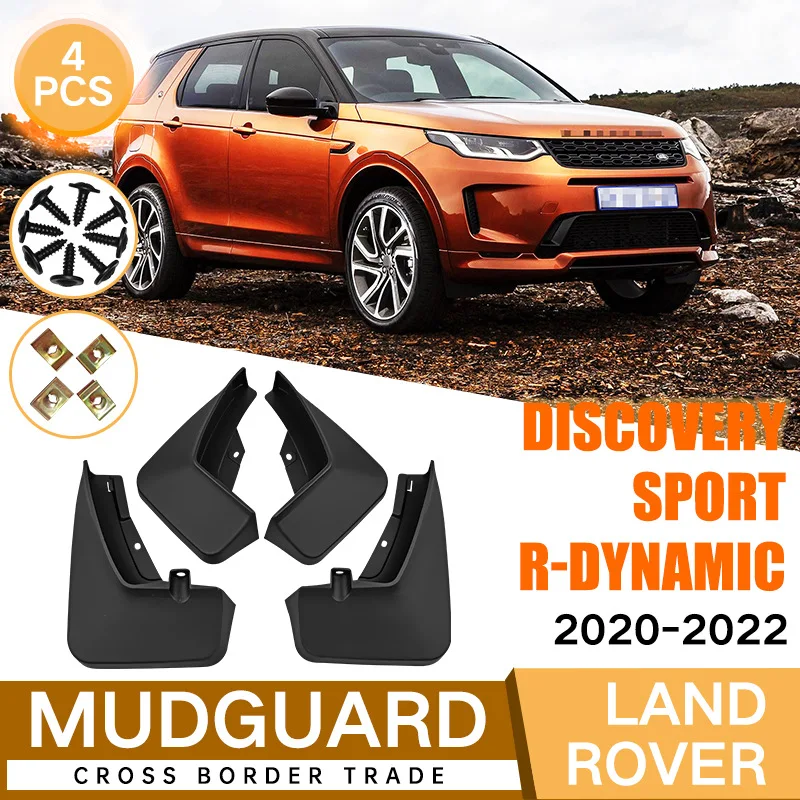 

Car Fender Mud Flaps For Land Rover Discovery Sport 2020-2023 L550 Splash Guards MudFlaps Front Rear Mudguards Accessories