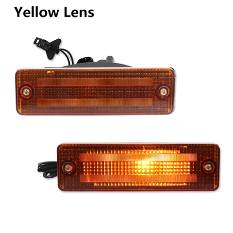 iJDM для Ford Festiva, для Mazda 323 626 B2000/B2200/B2600, передний бампер грузовика, янтарные указатели поворота 1983-1993 гг.