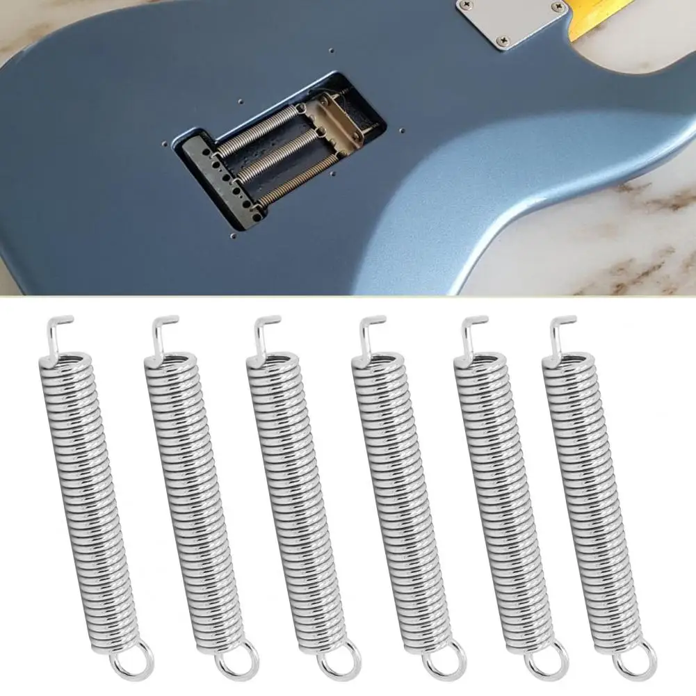 

Electra Guitar Spring 6Pcs/Set Useful High Elastic High Density Durable Practical Classic Guitar Springs Parts for Instrument