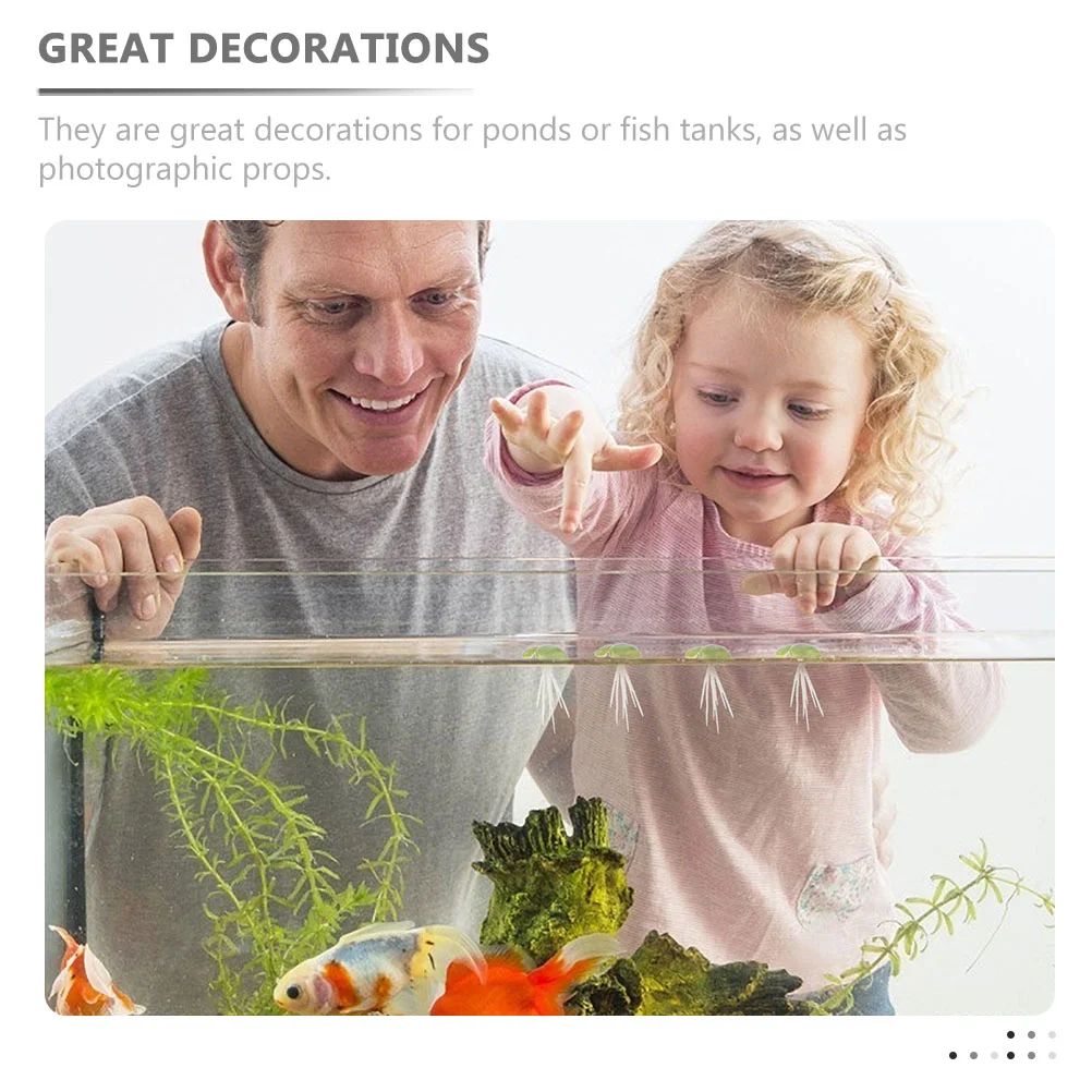 18 шт. аквариумные растения с утиными водорослями искусственные плавающие