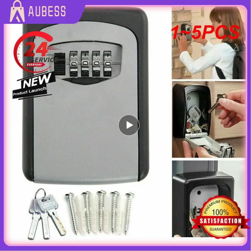 

1-5 шт., коробка-органайзер для хранения ключей