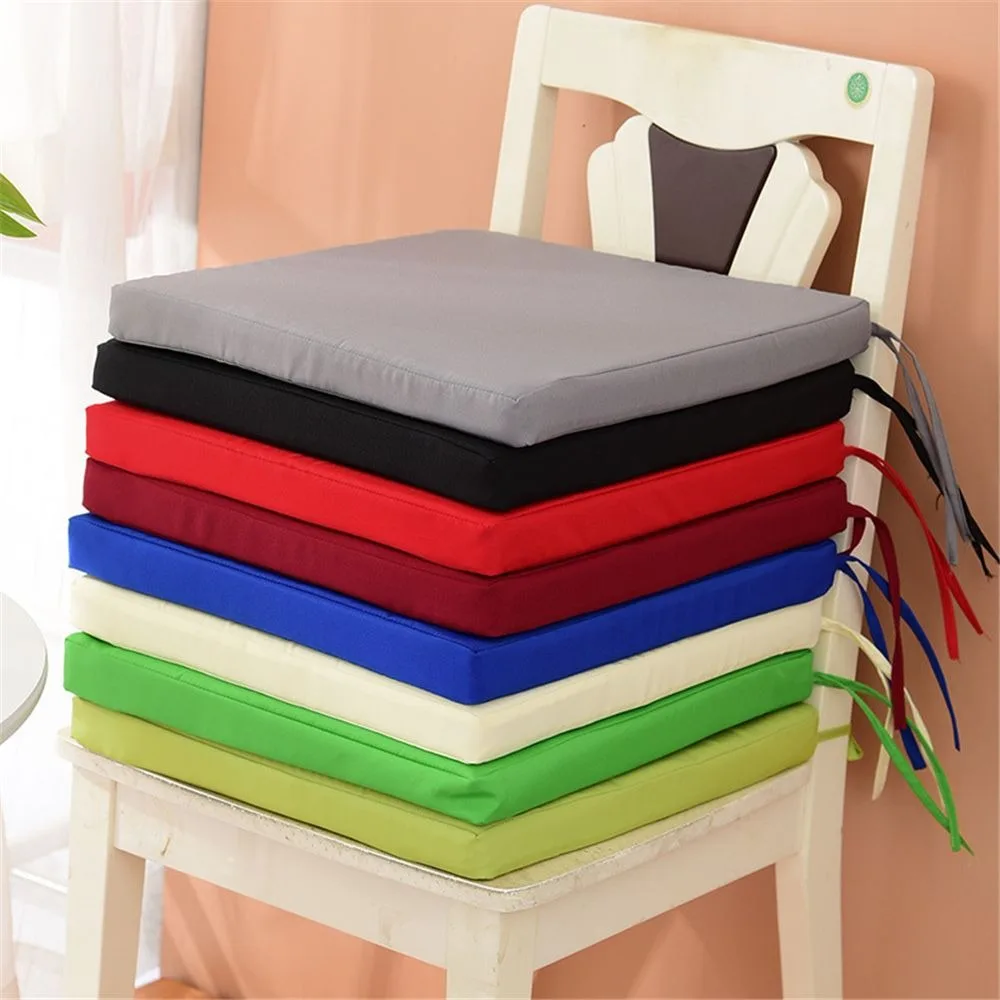 Cushion Breathable Outdoor Garden Removable Cushion Cover Courtyard Waterproof Tie Sofa Chair Seat Mat