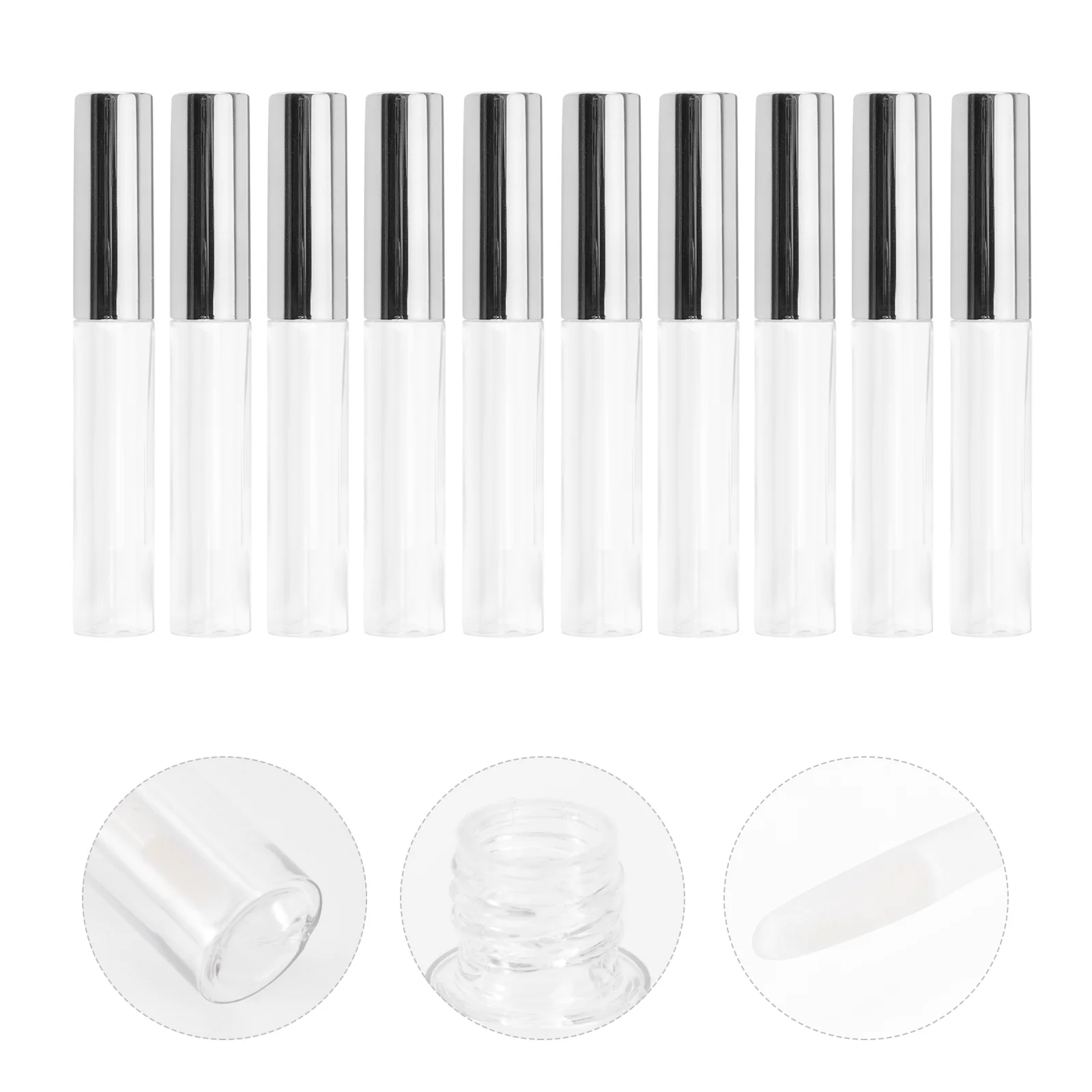 

Lip Tube Refillable Lip Balm Bottles Clear Mascara Bottles Gloss Liquid Tube Refill Lip Balm Bottles Clear Lip Balm Bottle