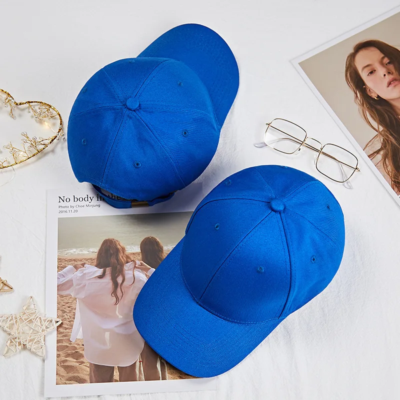 

Outdoor Leisure Sun Baseball Cap Children Beach Cap Cotton Parent-child Hat Travel Breathable Solid Color Adjustable Hip-Hop Cap