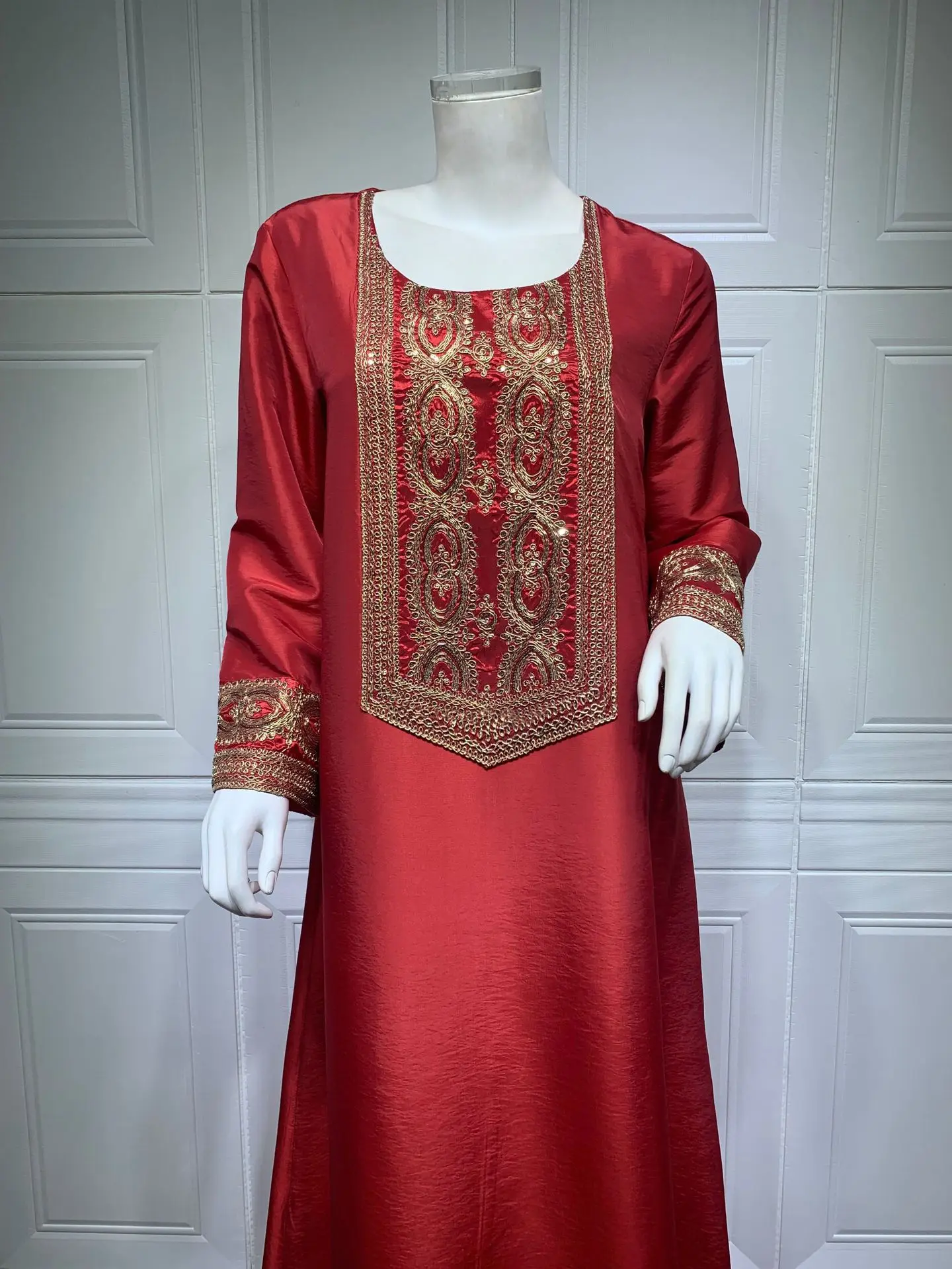 atin Abaya Dubai Kaftan Muslim Dress Turkey Islam Djelaba Robe Longue Femme Musulman African Dresses For Women Caftan Marocain