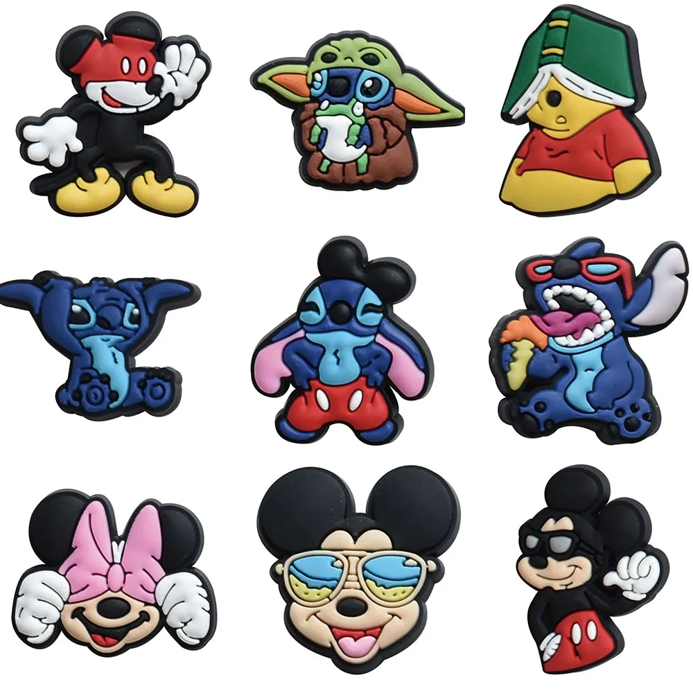 

Cute Funny Anime Shoe Buckle for crocs Charms Pack Sale for croc shoe charms Accessories Shoes Decoration Boys Girls Party Gift