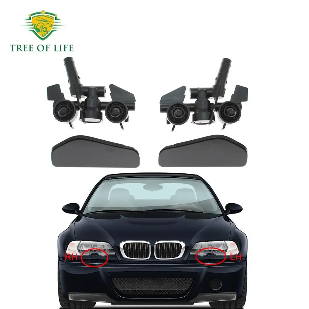 

Насадка распылителя передней фары для BMW 3 серии E46 323i 325i 330i 1997 1998 1999 2000 2001 2002