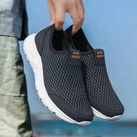 2022 summer mens loafers lightweight walking mesh breathable summer comfortable casual shoes couple sneakers zapatillas hombre