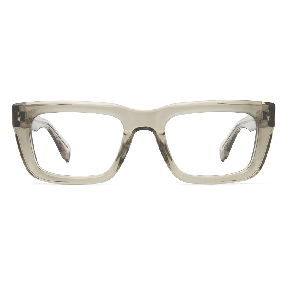 Брендовые дизайнерские большие прямоугольные ацетатные оправы для очков в стиле