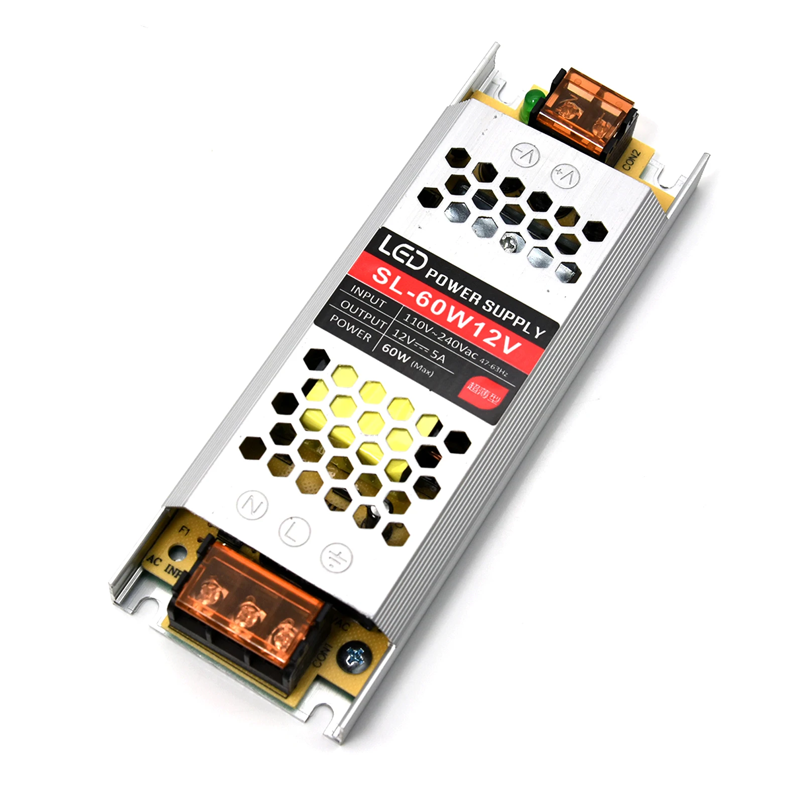 Ультратонкий источник питания для светодиодных лент трансформатор освещения 12 В