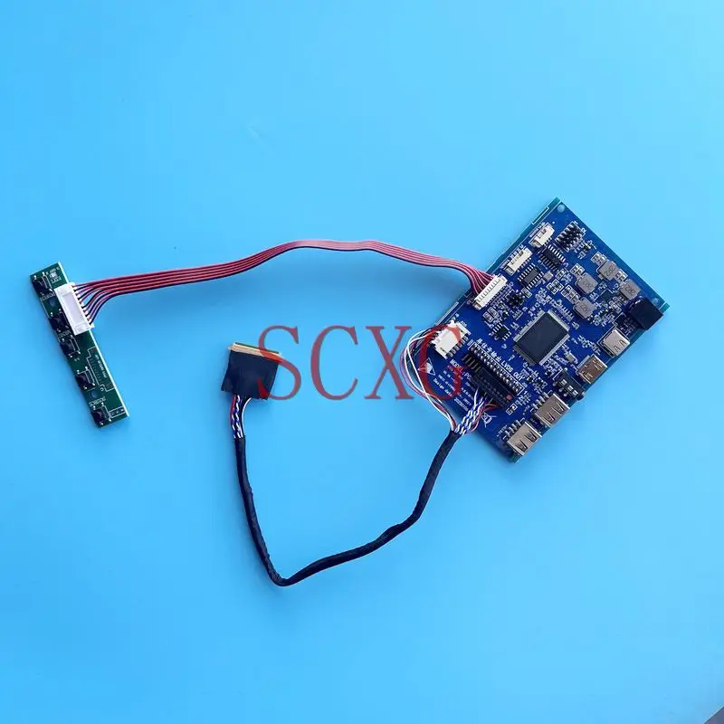 

Для контроллера LP140WH1 PCB 862, плата драйвера, DIY комплект, 2-USB TYPE-C LVDS, 40-контактный Mini HDMI-совместимый, 1366*768, 14-дюймовый дисплей ноутбука
