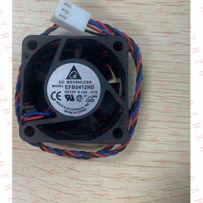 P+ 1 шт. Новый бесшумный охлаждающий вентилятор Delta BRUSHLESS EFB0412HD 4020 DC12V 0.12A 4CM 3Pin (art.: 3920d83cf8ea0) - 3920d83cf8ea0