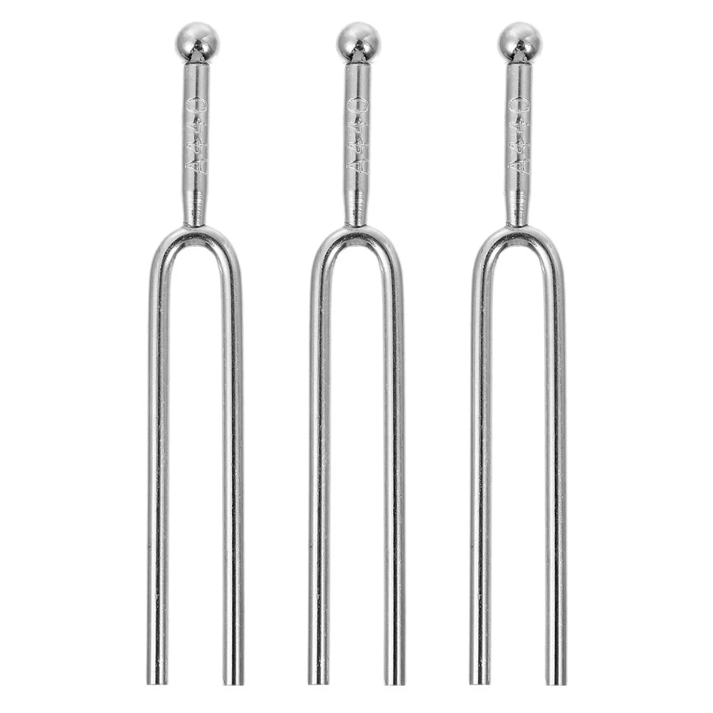 

3 Pcs Musical Tuning Fork Instrument Tuner A440 Tuning Fork Classical Tuning Fork A440hz Tuning Fork Metal Guitar
